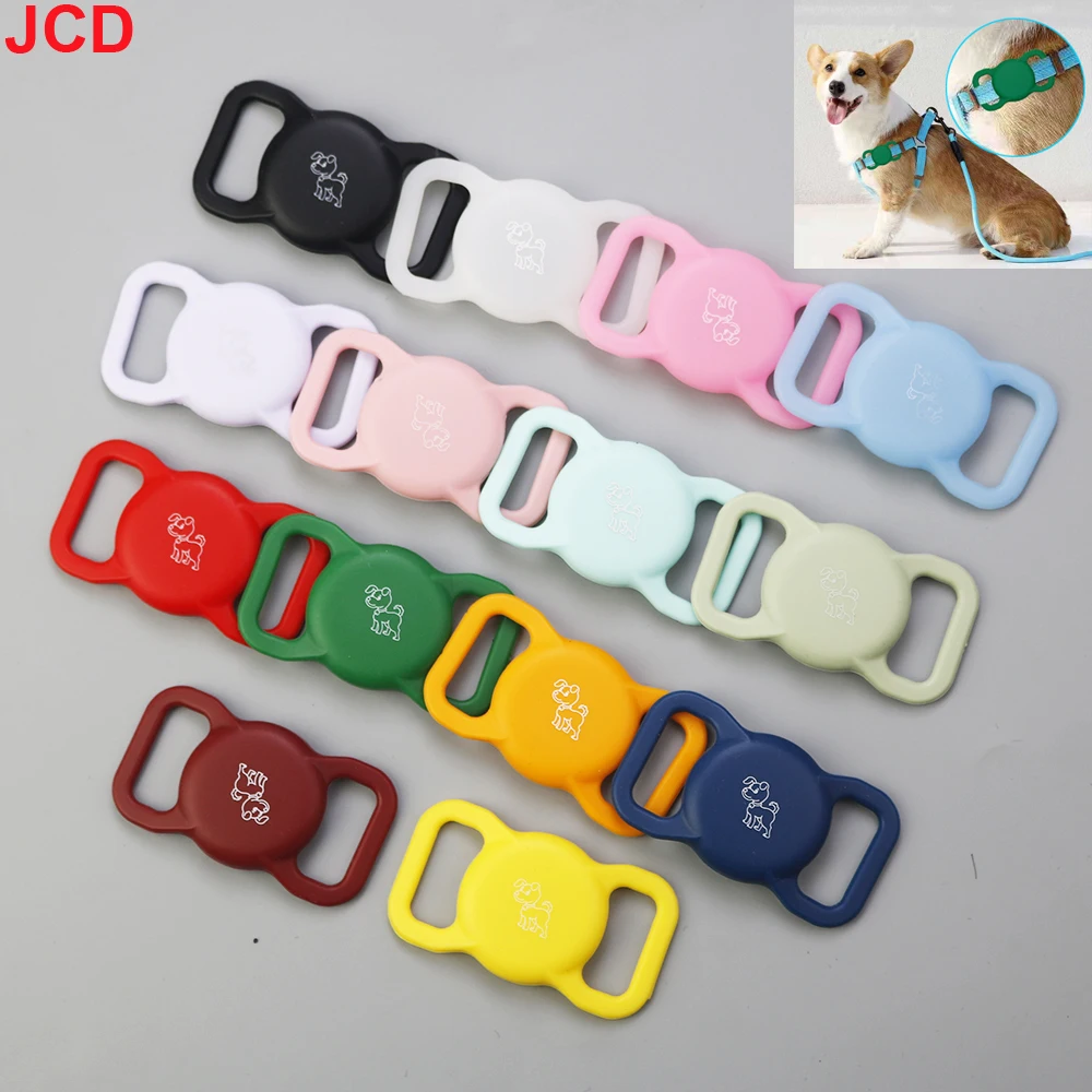 

Protective Pet Silicone Case For Apple Airtags Cover GPS Finder Dog Cat Collar Loop Locator Tracker Anti-lost Protective Device