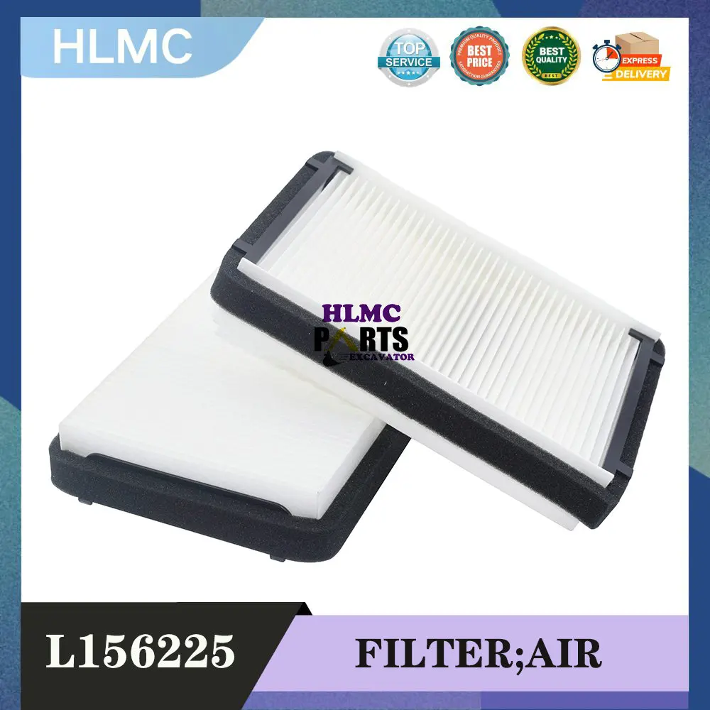 

Excavator Parts Cabin Air Filter L156225 L209778 AF56022 PA30251 Excavator 6110M/6110RFT4/6135M/6135R/6145M