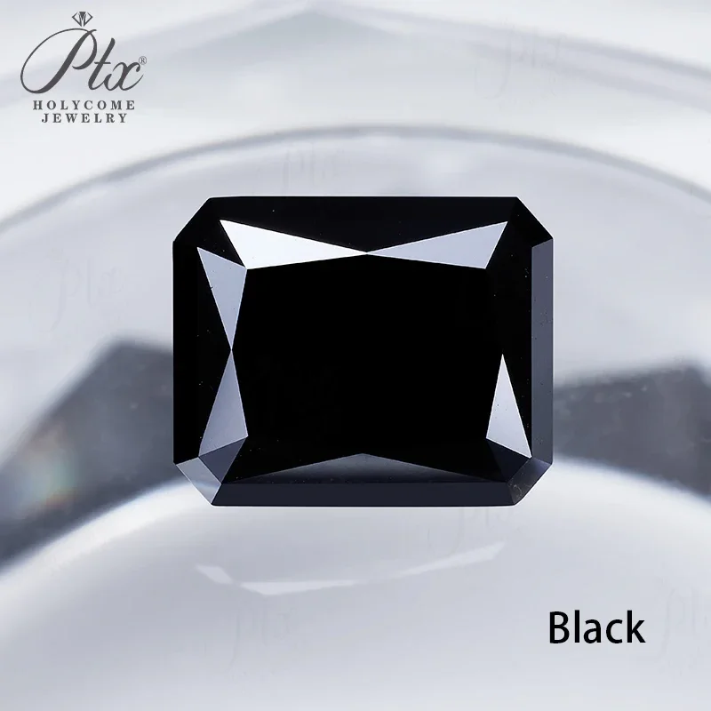 100% Moissanit-Diamant, Radiant-Schliff, 0,3-10 Karat, DIY-Ring, Halskette, Ohrringe, Hauptmaterialien, Großhandel, Perlen in Primärfarben – Detail 17
