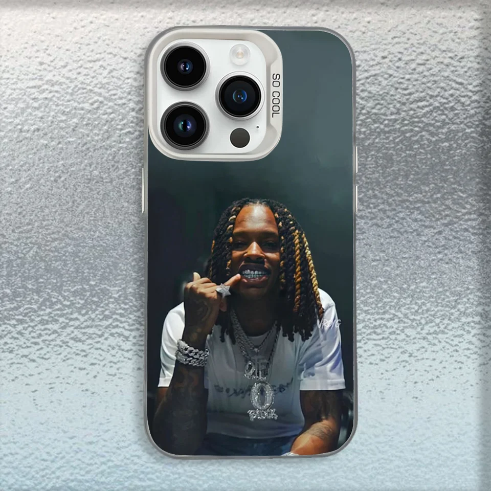 Raper K-King Von Phone Case For iPhone 16,15,14,13,12,11,Mini,Pro,MAX White  Matte Shockproof Cover - AliExpress 202192403