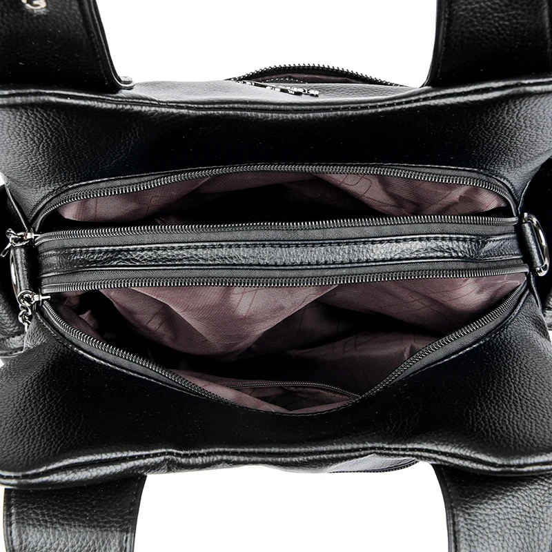 Fashion Brand Ladies Leather Messenger Bags Hot Luxury Handbags Women Bags Designer Crossbody Large Capacity Female Shoulder Bag image 6