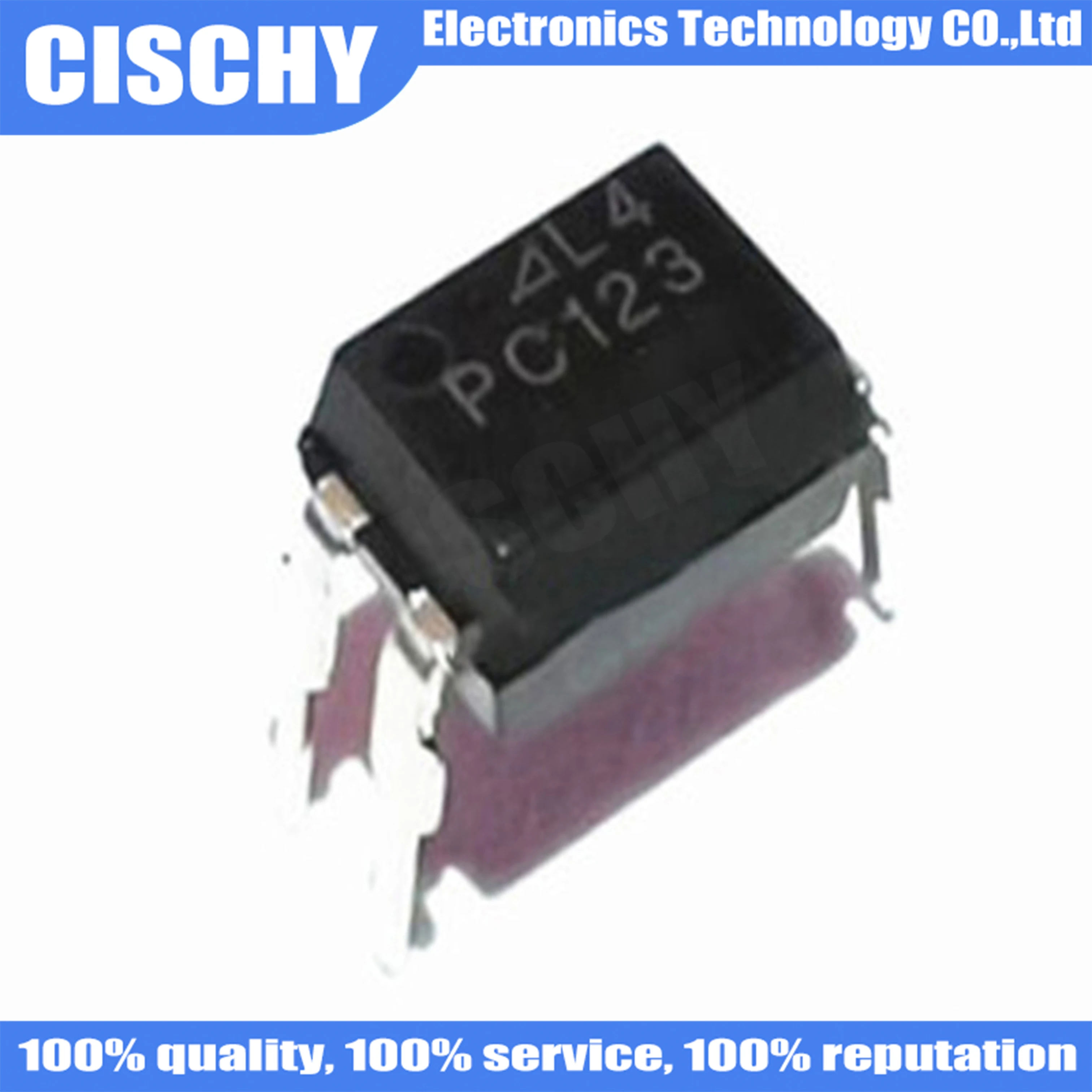 10 Teile/los PC123 DIP4 PC123B DIP-4 IC Auf Lager