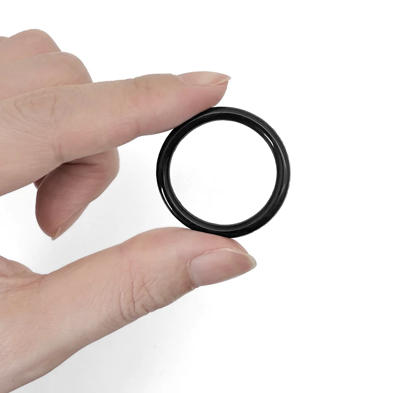 20/50pcs Black O-Ring NBR Rubber CS 2.4mm ID 6-30mm Oil Resistant Corrosion Resistance Gasket for Car Engine Oil Circuit