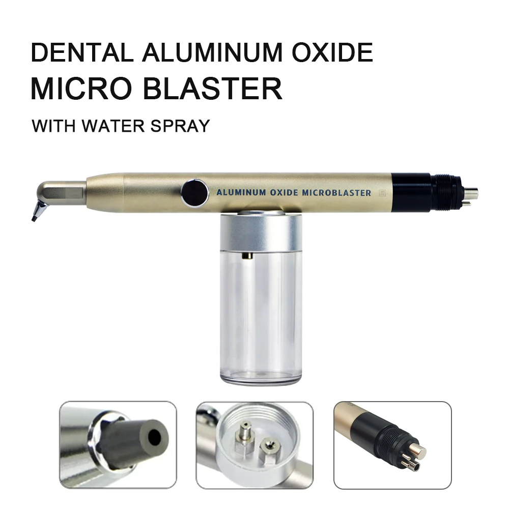 Dental Aluminum Oxide Micro Blaster With Water Spray Microetcher Sandblasting Air Abrasion Polisher Dentistry Tools 2/4 Kavo