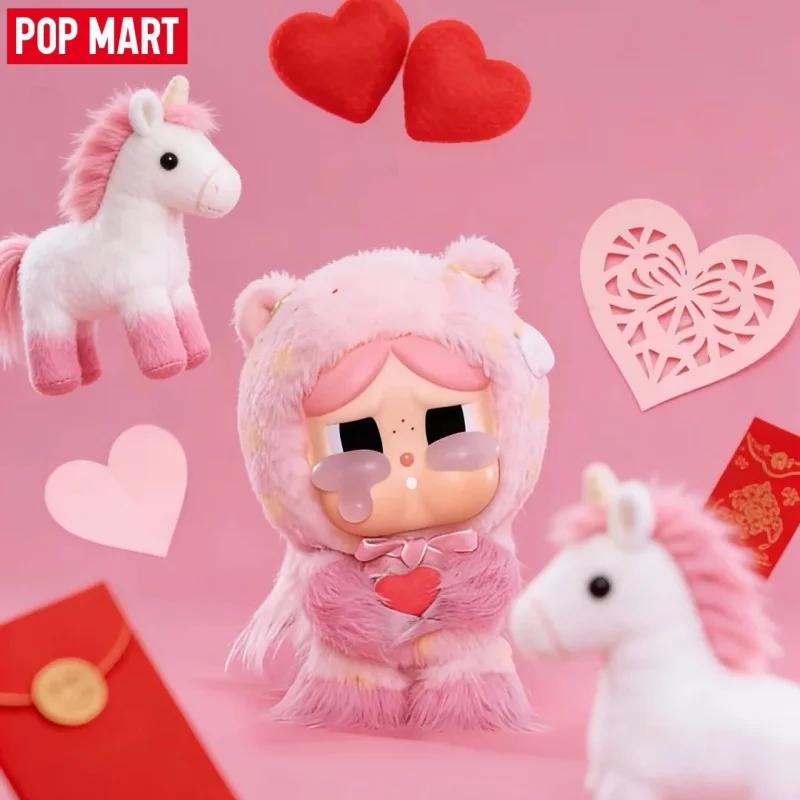 

Подлинная серия Pop Mart Crybaby Full Throttle, слепая коробка, плюшевые подвески, новинка 2026 года, милая забавная игрушка-сюрприз, коллекционные игрушки для девочек