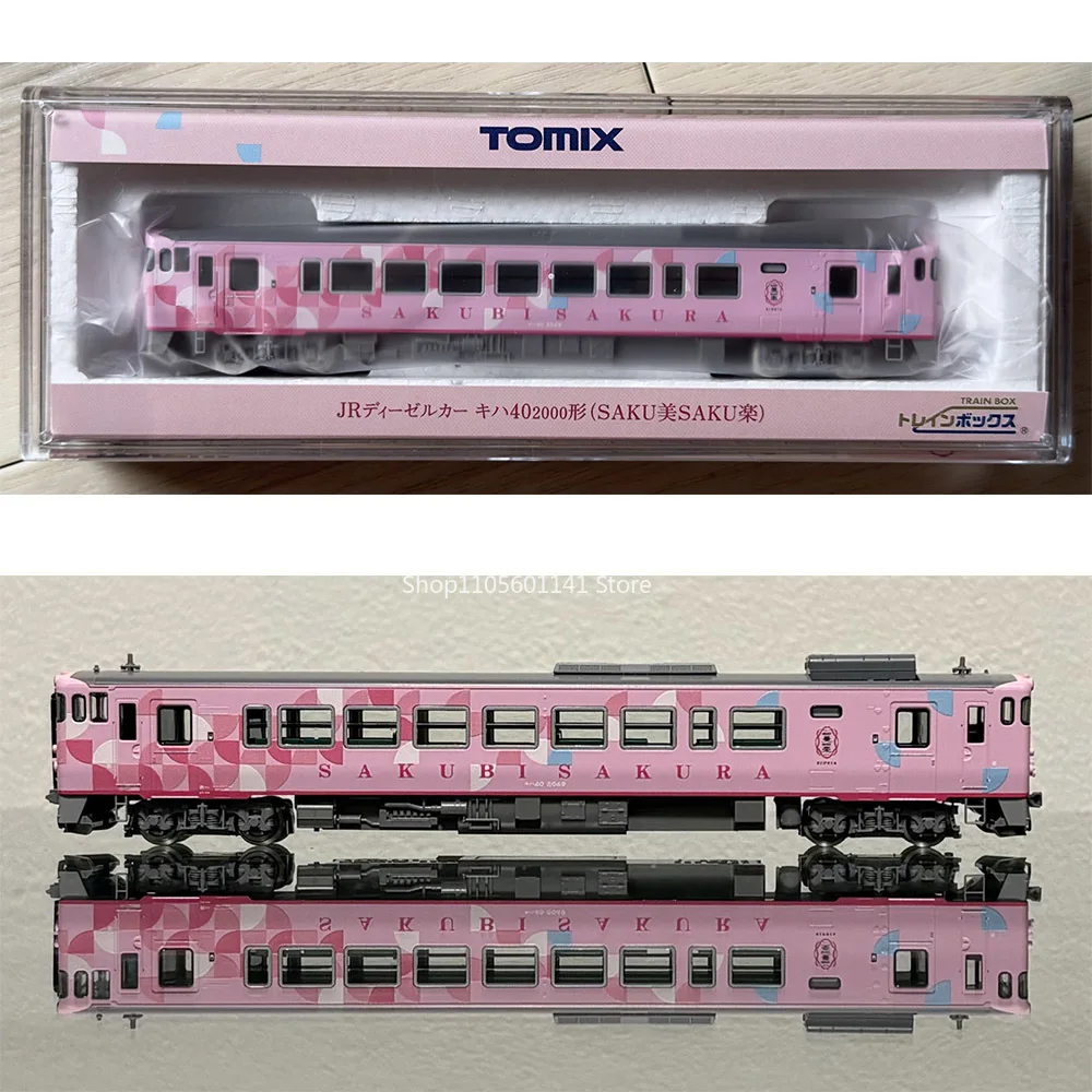 N Scale TOMIX Train Model 93264 Type 40 Train Pink Painted Train Model Collection Model 1 Car Adult Toy