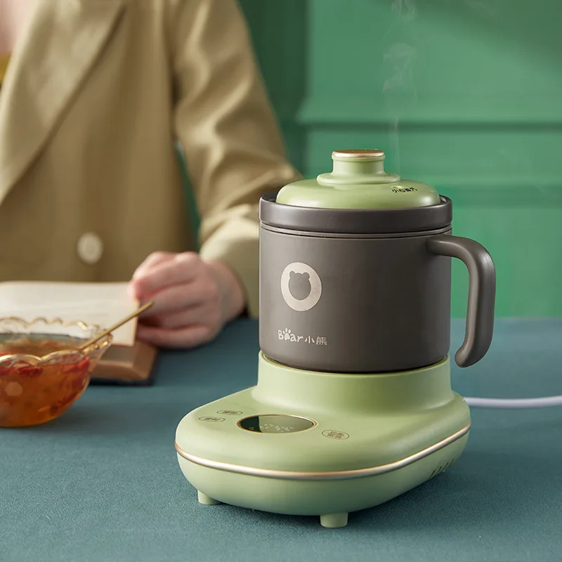 มัลติฟังก์ชั่ไฟฟ้าหม้อสุขภาพ Bird 'S Nest เซรามิคหม้อตุ๋นสมาร์ทไฟฟ้าทรายถ้วยสุขภาพซุปโจ๊ก