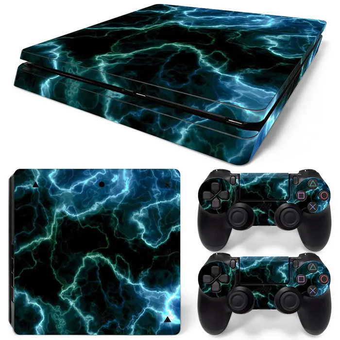 PS4 Slim Skin Sticker Voor Playstation 4 Console En Controllers Voor PS4 Slanke Gamepad Controller Sticker Decal