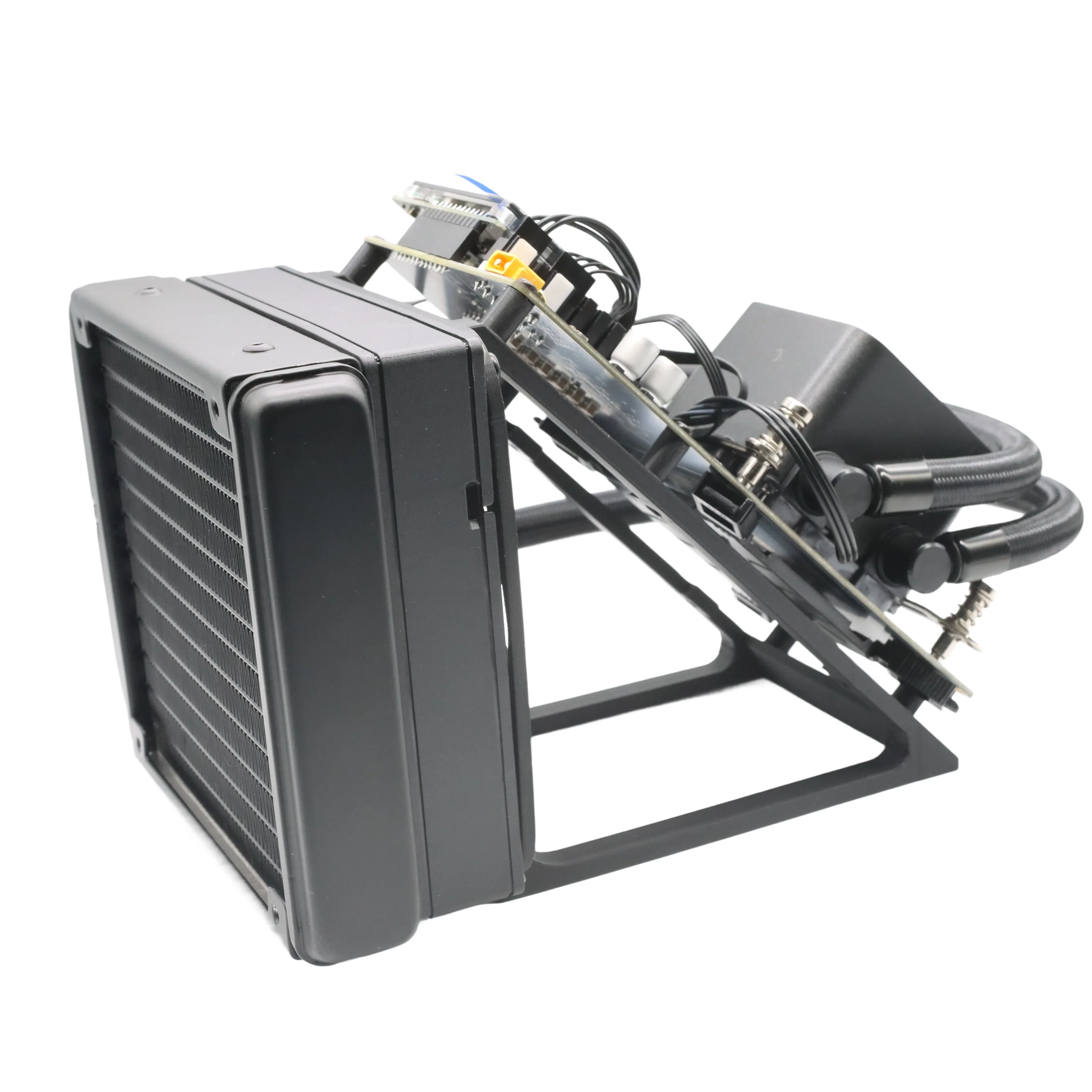 NerdQaxe ++ Rev6.1 Hydro 6Th/s Hashrate 100W كفاءة عالية SHA-256، آلة تعدين مفتوحة المصدر #4