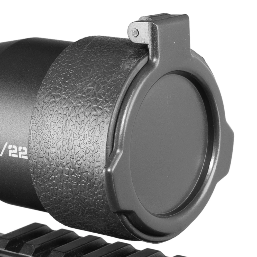 FIRE WOLF Textured Durable  Scope Lens Cover Flip Up Quick Spring Protection Cap for Scopes Optical Sight Lens Prote