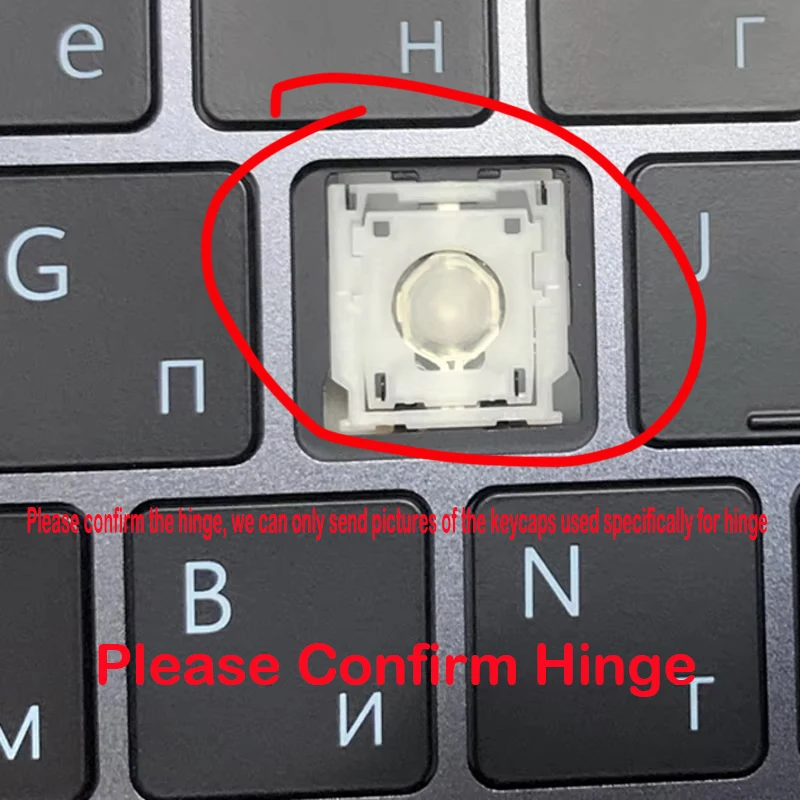 Replacement Keycap Key Cap &Scissor Clip&Hinge For Huawei MateBook 13 14 R5 KPR-W19 2018 2019 2020 Magicbook 14 Xpro Keyboard