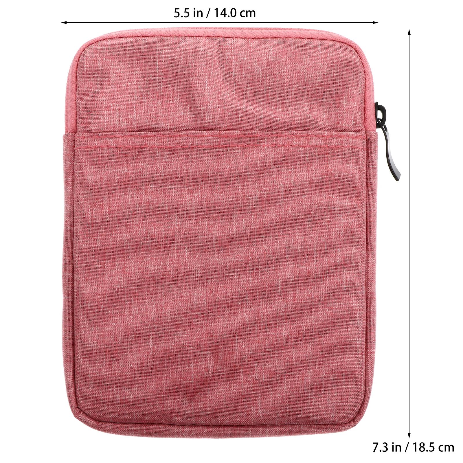

6in E-Reader Cover Durable Canvas Space Cotton Protection Pocket Storage Gift Washable E-Book -Book Protective Cover