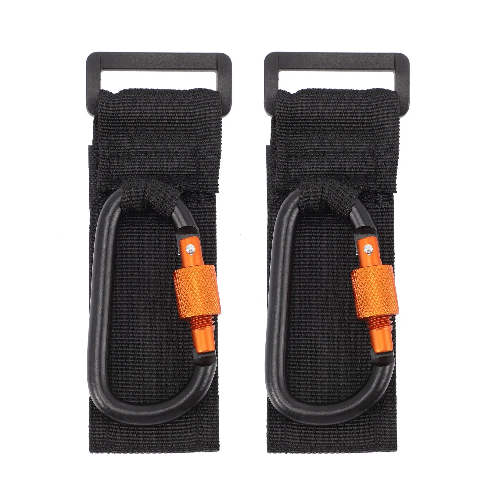 

2Pcs Pushchair Hooks Universal Stroller Clips Hanging Diaper Bags Shopping Bags Stroller Bag Organizer Accessories