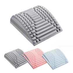 Back Stretcher Pillow Neck Lumbar Support Massager for Body Spinal Corrective Stretcher Posture Corrector Device Pain Relief