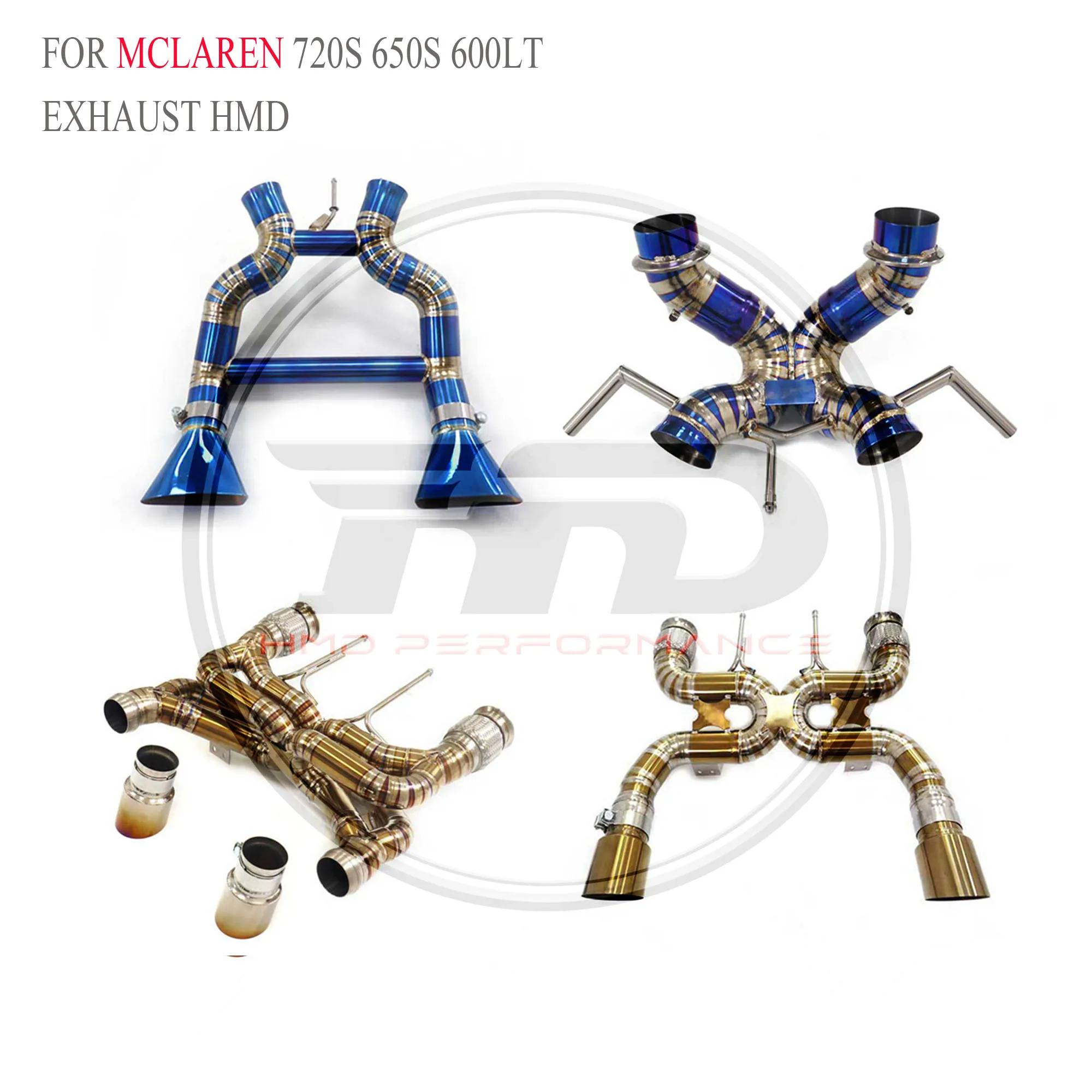

Выхлопная система HMD Performance для McLaren для выхлопной системы 720S 650S 600LT