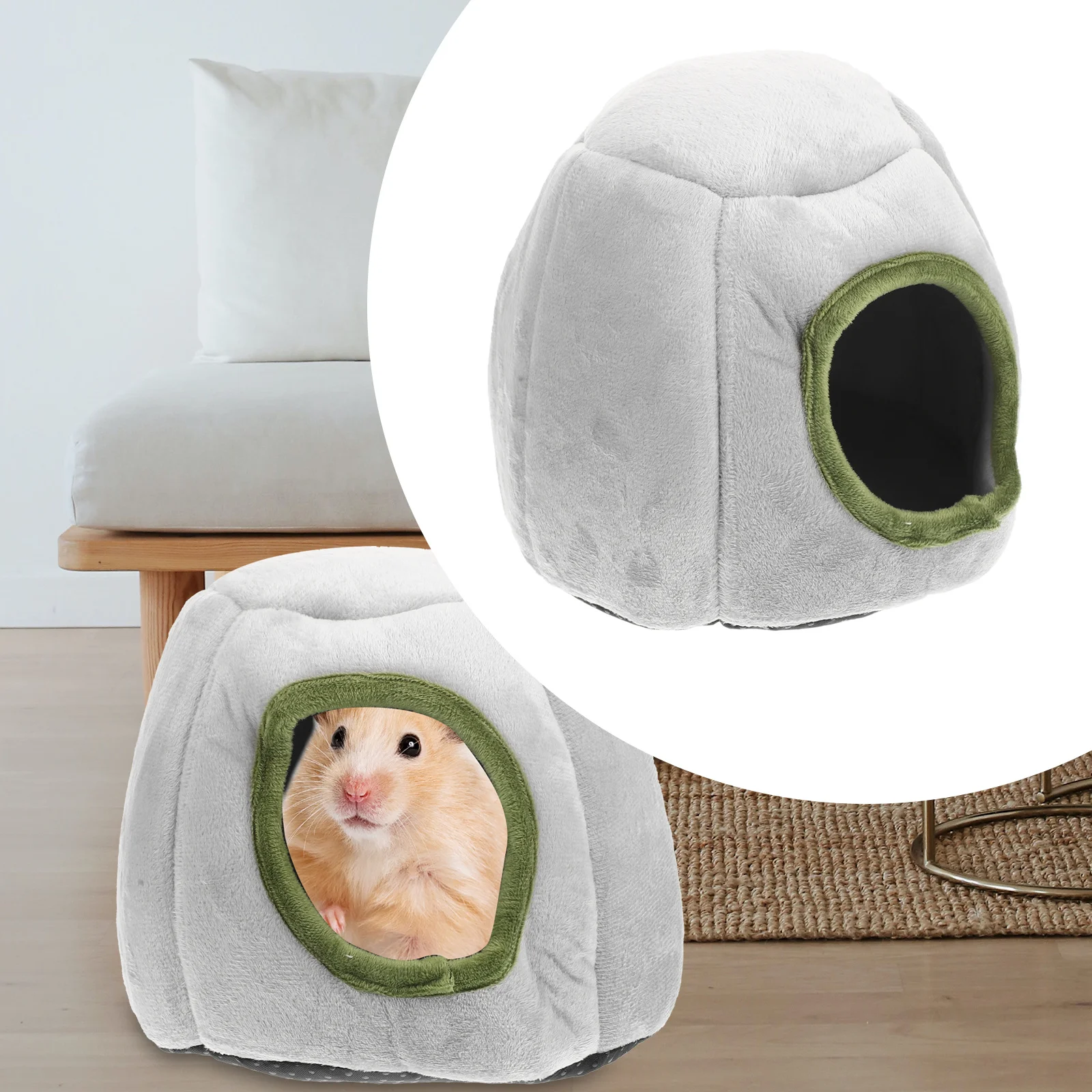 

Keeping Hamster Nest Hamster Hideout Breathable Small Pet House Washable Winter Rat Nest For Chinchilla Guinea Pig