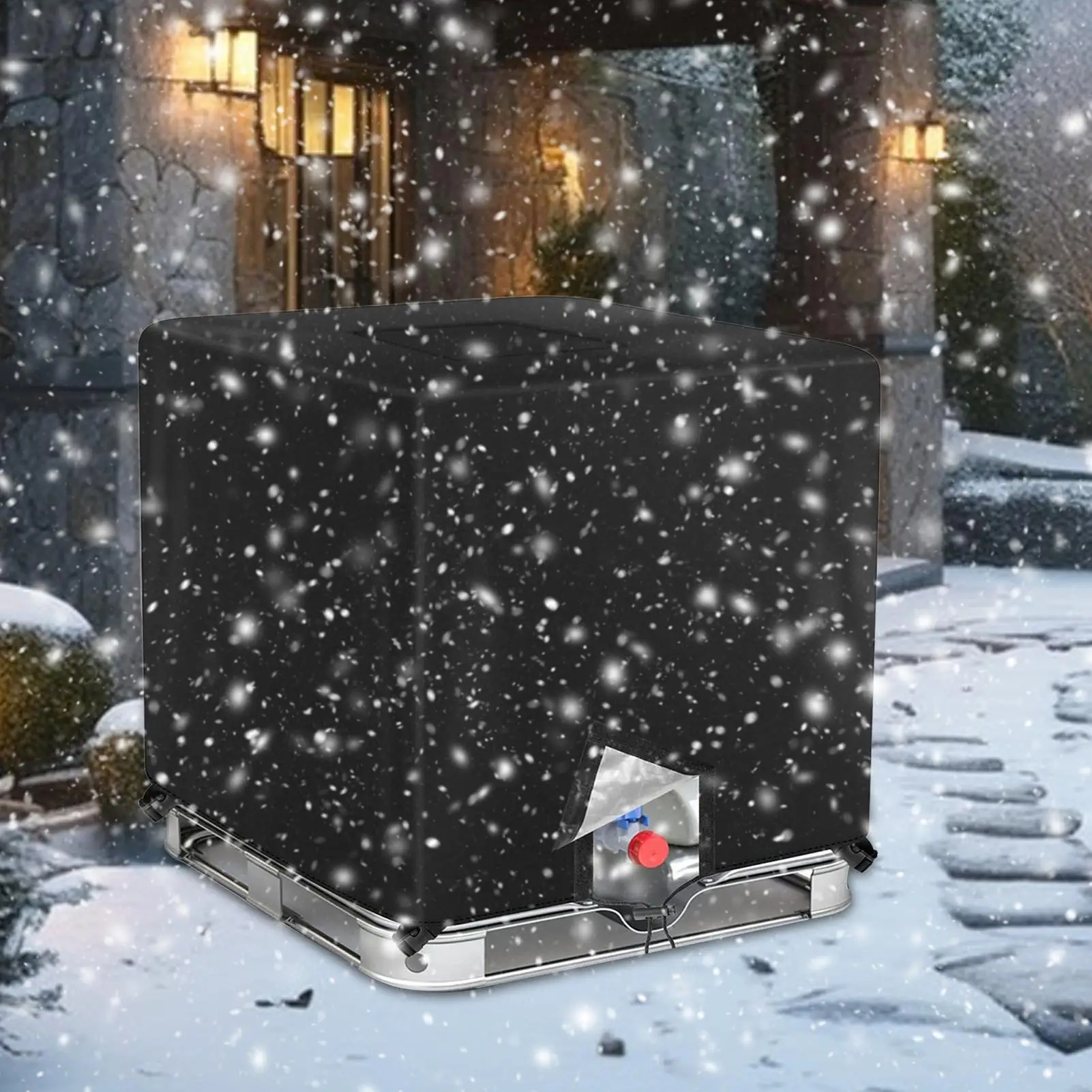 

Сумка-тоут, водонепроницаемые защитные чехлы Оксфорд, солнцезащитный козырек, защитная сумка, водонепроницаемая, 1000 л, для газона, дождя, против сильного ветра