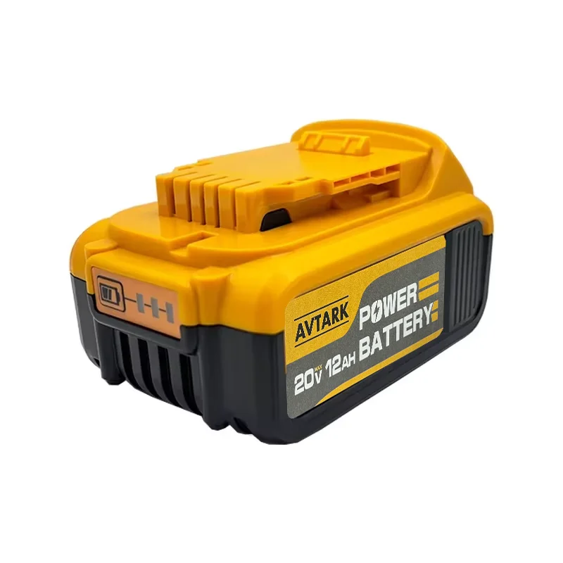 Baterai pengganti Lithium DCB200 20V 12000mAh asli untuk Dewalt 18V DCB184 DCB200 DCB182 DCB180 DCB181 DCB182 DCB201 DCB206