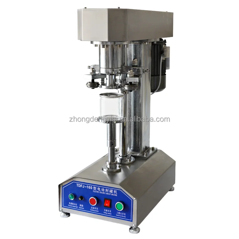 High Efficiency Semi Automatic Tabletop Tin Can Seamer Factory Price Aluminum Can Sealing Machine Sealing Machine Sealing