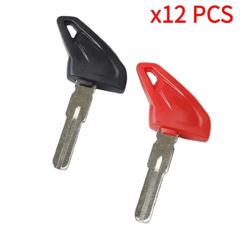 

For DUCATI Scrambler 400 800 M1100 M1100S Scrambler, 800 Desert Sled Uncut Motorcycle Key, 12Pcs, Replacement Keys