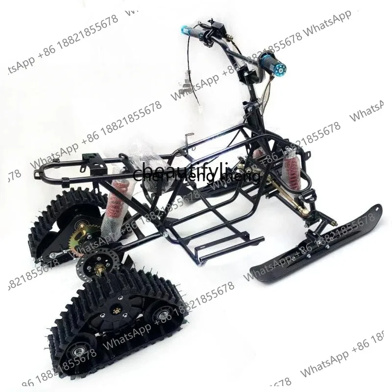 ss26 Motorcycle ATV Accessories Full Set of Frame Front Suspension Rear Axle a Rear Axle Track Wheel Sled Board