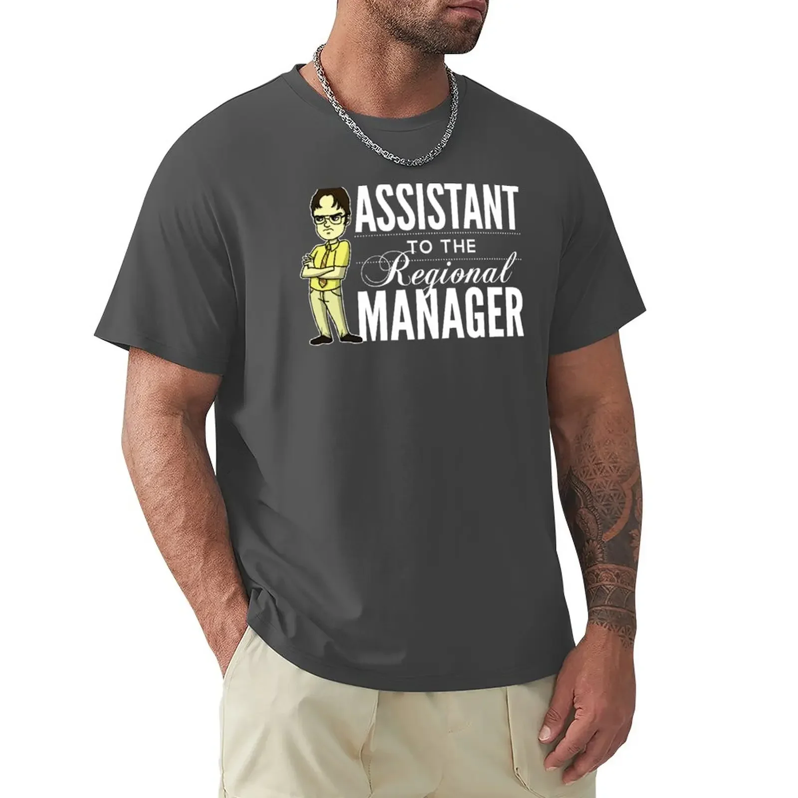 

Assistant TO THE Regional Manager (Variant) T-Shirt vintage heavyweights T-shirt men