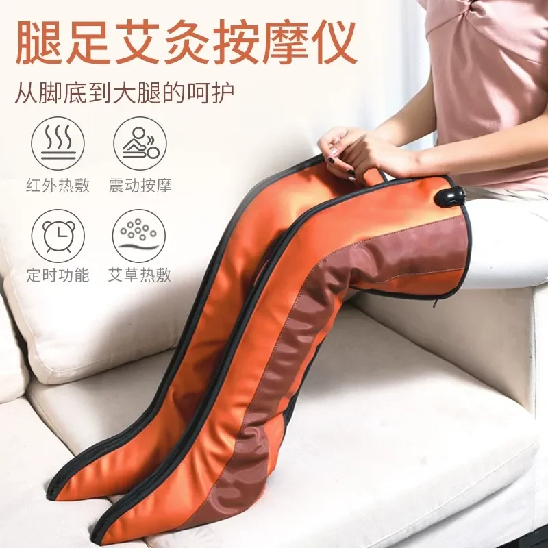 Electric Heating Knee Support Vibration Massage Wrap Warm Leg Joint Relax Care Instrument For Daily Leg Comfort