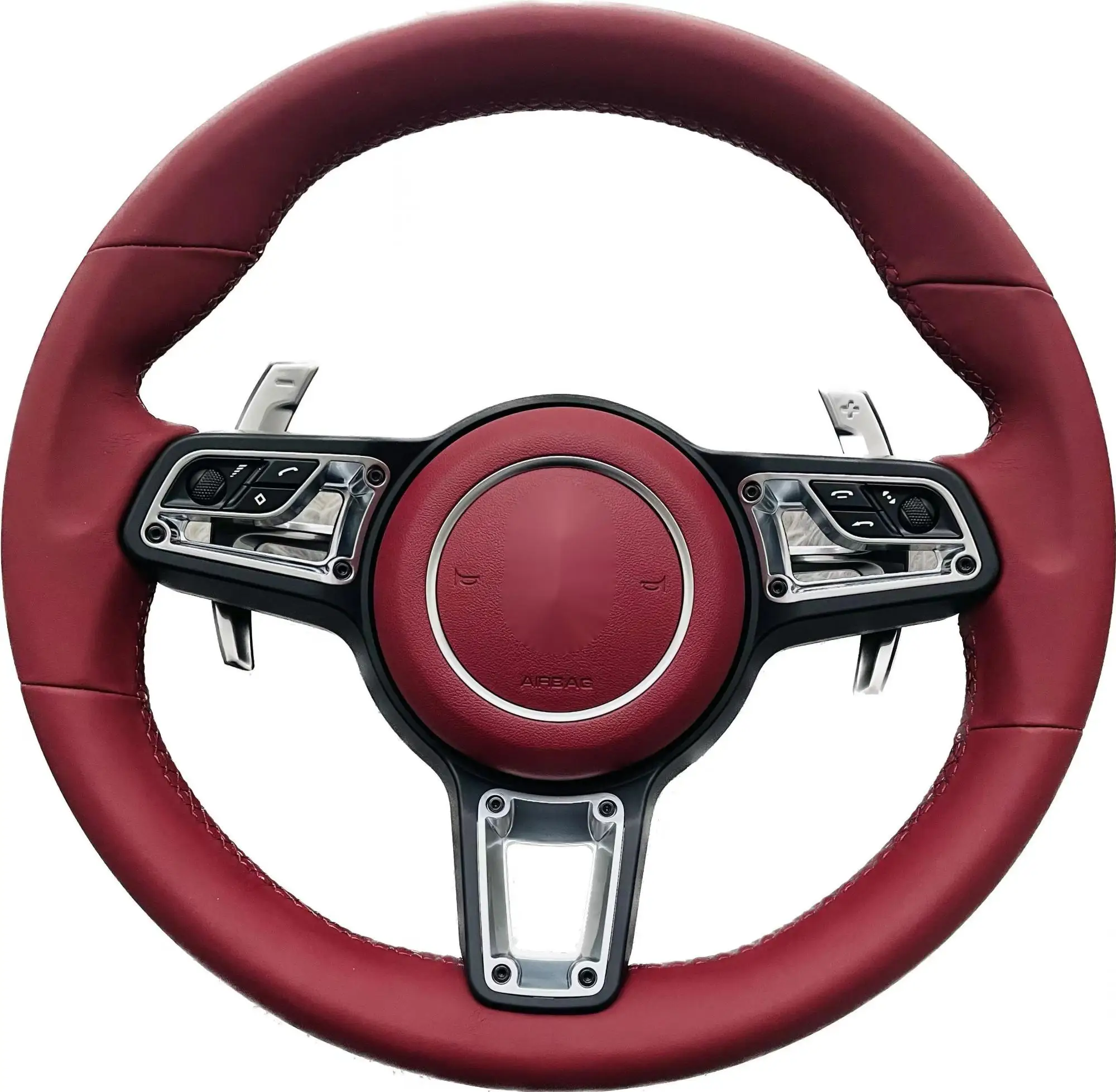 New steering wheel for Porsche Macan Cayenne Panamera Taycan 718 Cayman 991 992 911 911.2 Carrera GT2 GT2RS GT3 GT3RS GT3 RS GT4