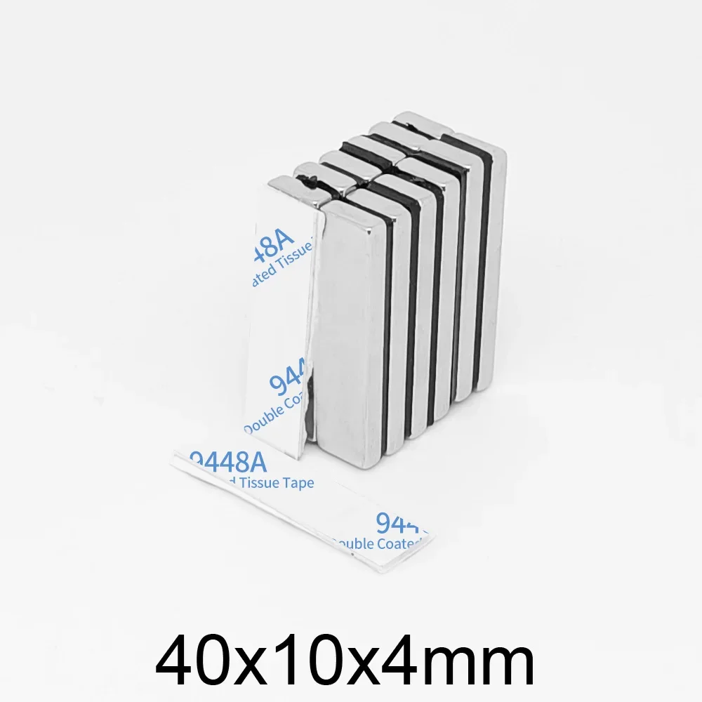 

Блок 40x10x4 мм, сильные мощные магниты с самоклеющейся лентой 40*10*4 для холодильника DIY Building Scientific Craft 40x10x4