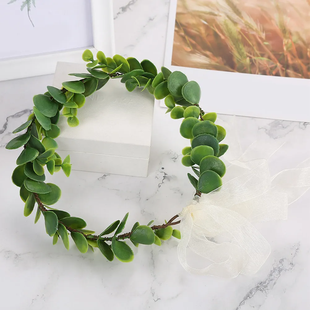 

Изящный свадебный венок-ободок для невесты, элегантный головной убор для свадьбы, романтическое украшение для головы невесты, аксессуар для свадебной церемонии и вечеринки