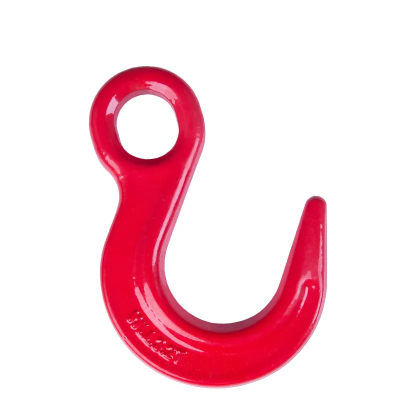 Large Opening Lifting Hooks Hanger High Strength Crane Swing Hook G80 Alloy Steel Forging Hook 1-7 Tons Weight