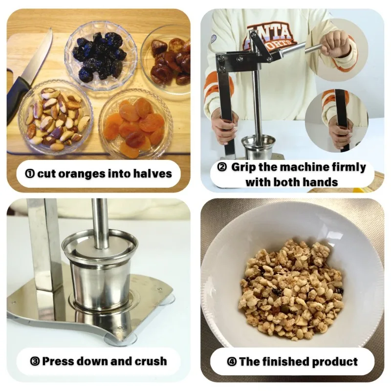 Manual Desktop Heavy Duty Lemon Grinder Orange Juicer