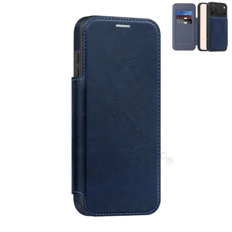 96BA Modische Flip-Wallet-Hülle aus leichtem PU-Leder für Telefon 17 – Detail 3