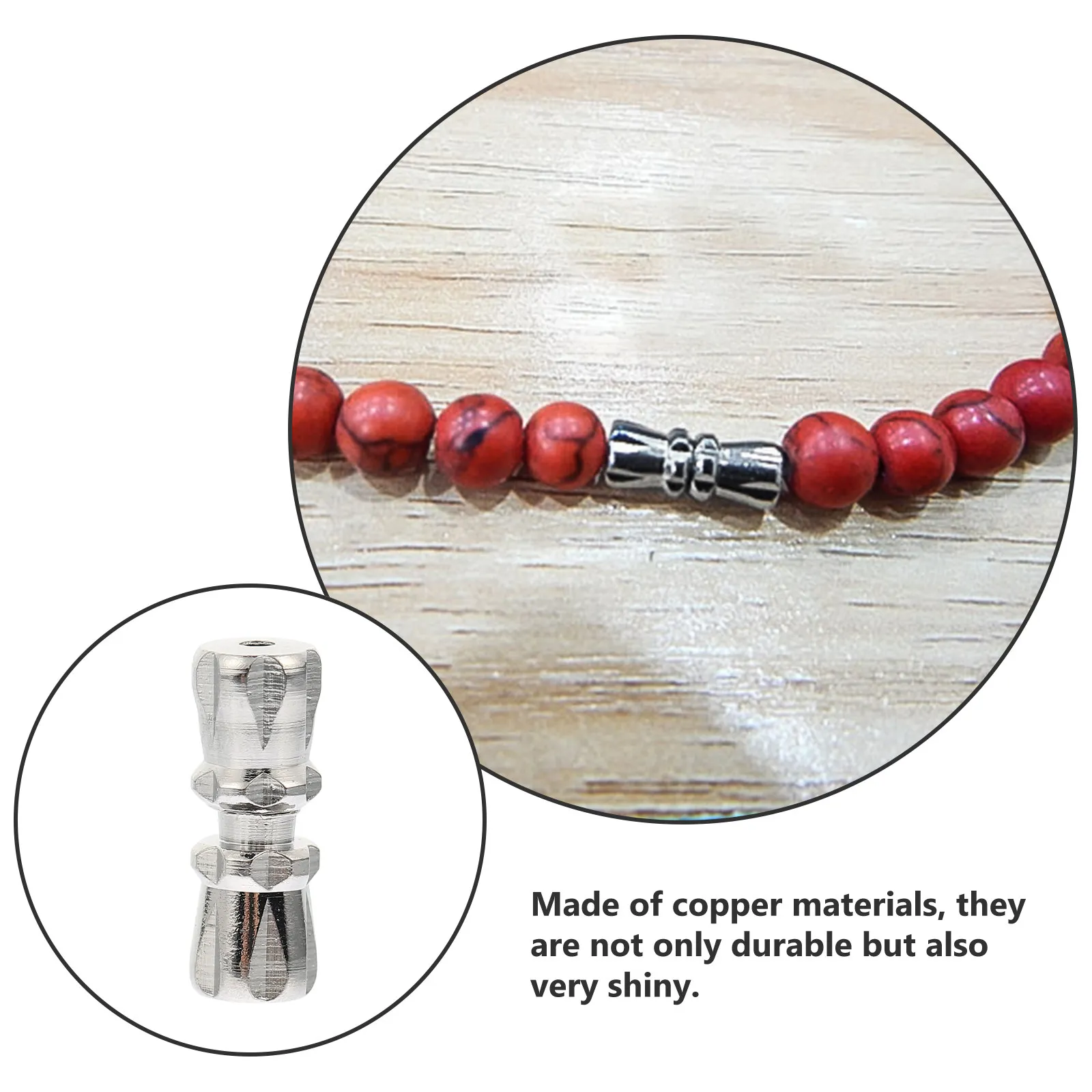 

30 шт. застежек-винтов для ожерелий, коннекторы для ювелирных изделий, латунные заглушки для браслетов, анклетов, поделок и декоративных элементов