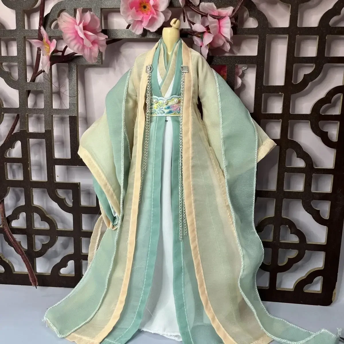

1/6 кукольная одежда для мужской куклы Bjd 30 см, китайская одежда в древнем стиле, нарядные игрушки, аксессуары для кукол, без куклы