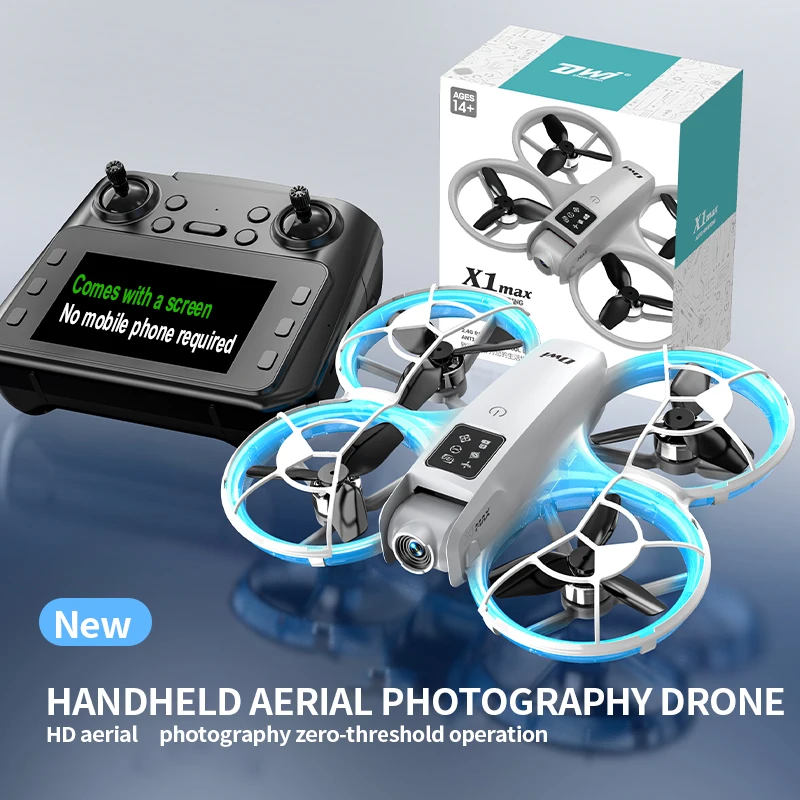 

NEW Brushless Aerial Photoelectric ElectricControl Drone HD Big Screen Intelligent Obstacle Avoidance Kids Remote Toy Quadcopter