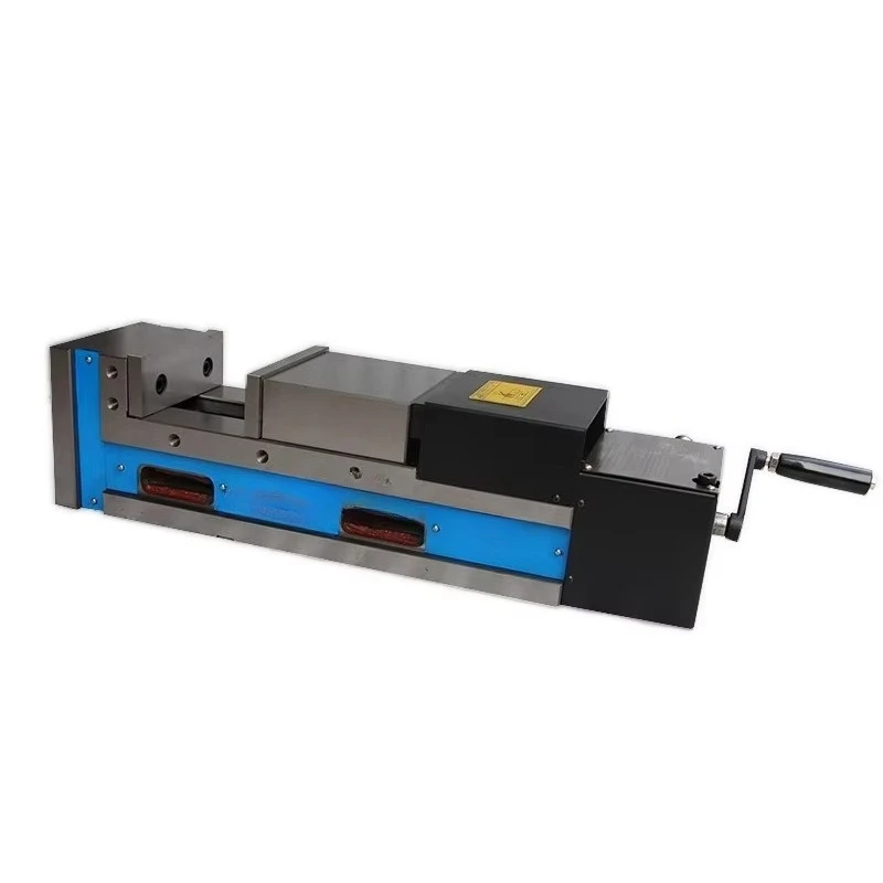 Precision hydraulic vice Mechanical flat pliers CNC double force vice pressurized angle fixed type 4