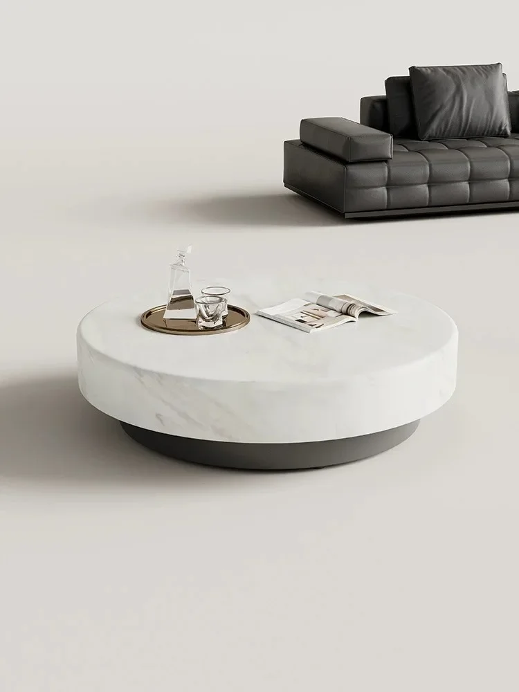 Bulgari marble round coffee table combination