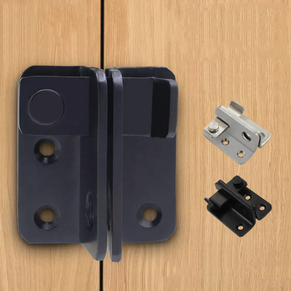 New Stainless Steel Door Buckle Thick Multifunction Anti-theft Buckle Hardware Anti-lock Padlock Latch Home Hotel