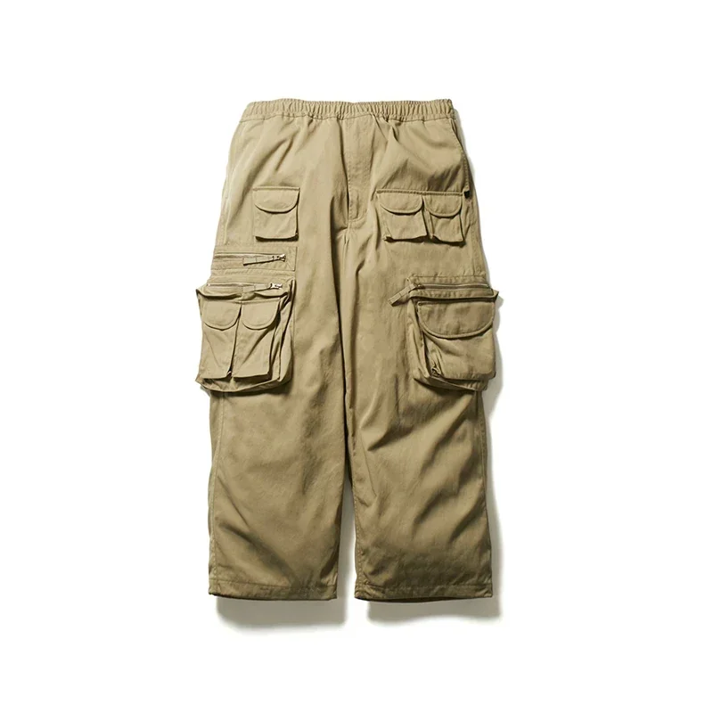 Original Pler39 Japanese Outdoor Functional Cityboy Trousers Retro Multi Pocket Loose Casual Men Cargo Pants