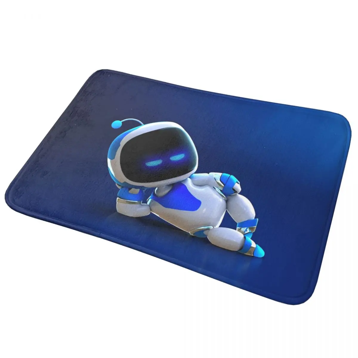 Astro Bot Bathroom Rug 60x40 Extra Soft Doormat Bath Mat Dry Quickly for Home Entrance