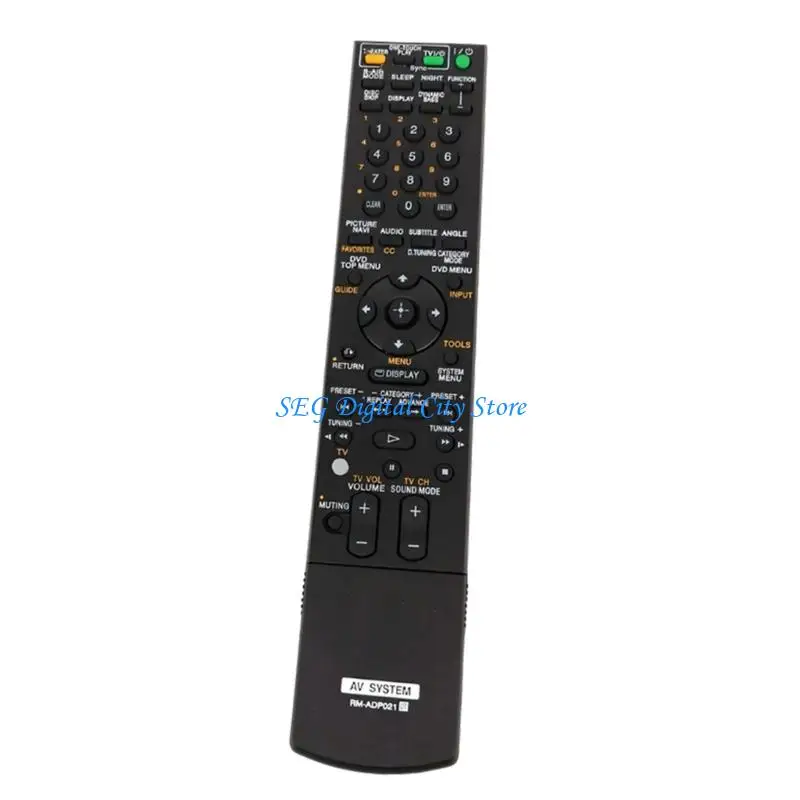 

U75B Audios Video System Accessories for RM-ADP022 Remote Control Ergonomic Remote Portable