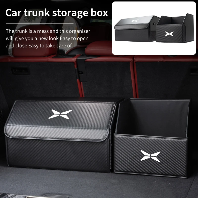 

Car Trunk Storage Box Multiuse Portable travel Organizer Tools Bag For Xpeng P7 G3 G3i G9 P5 X2 N5 F30 H93 Beta 2019 2020 2021