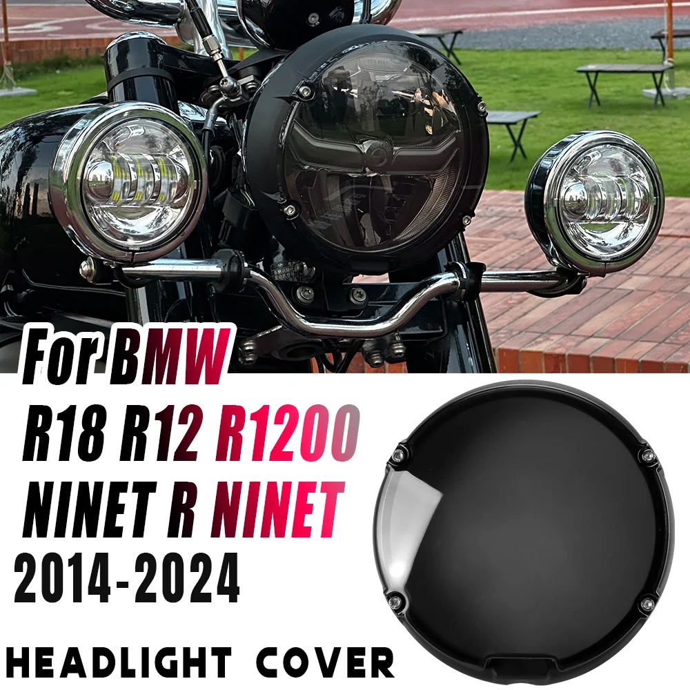 For BMW R18 R12 R1200 nineT R nineT 2014-2024 2023 2022 Motorcycle Accessorie Headlight Guard Protector Grille Grill Cover R 18