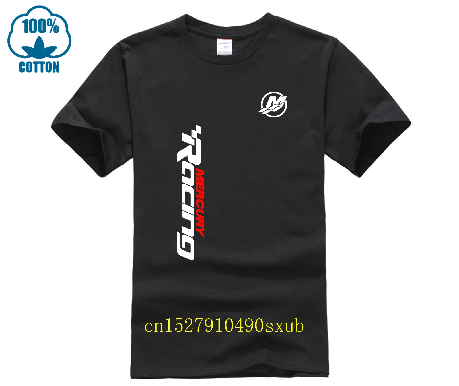 Nueva camiseta con logotipo de Mercury MerCruiser S-4XL Performance Boats Yatch Marine