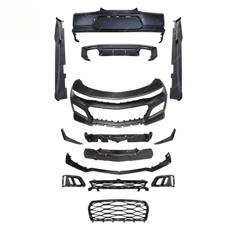 

Car Facelift ZL1 Style Full Set Body Kit for Camaro Upgr Front Bumper Rear Bumper Grille Side Skirts Fender