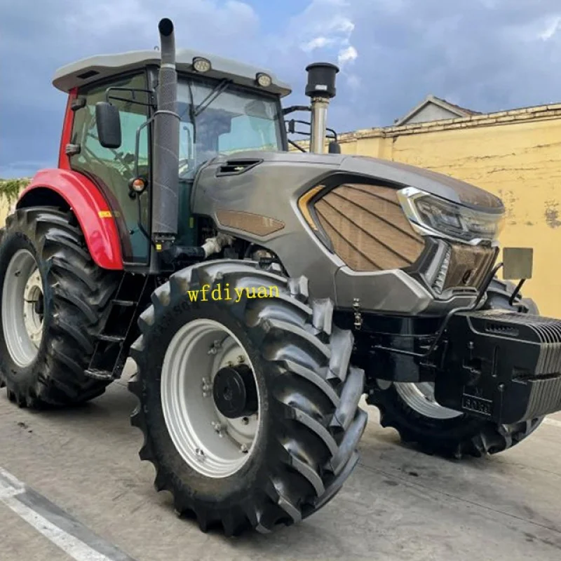 Cheap:100HP-200HP farm agricultural Wheeled Tractor price list for mini small tractors price caterpillar tractor