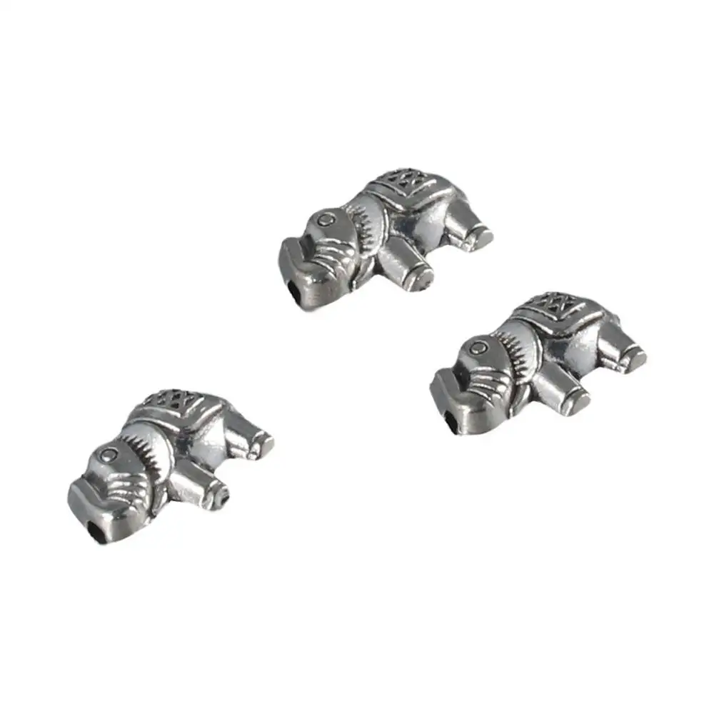 الخرز المعدني لصنع الحلي ، على الطراز العتيق ، فيل ، على شكل حيوان ، تصنعه بنفسك ، 8 × 12 ، من من من من من من من من من نوع x