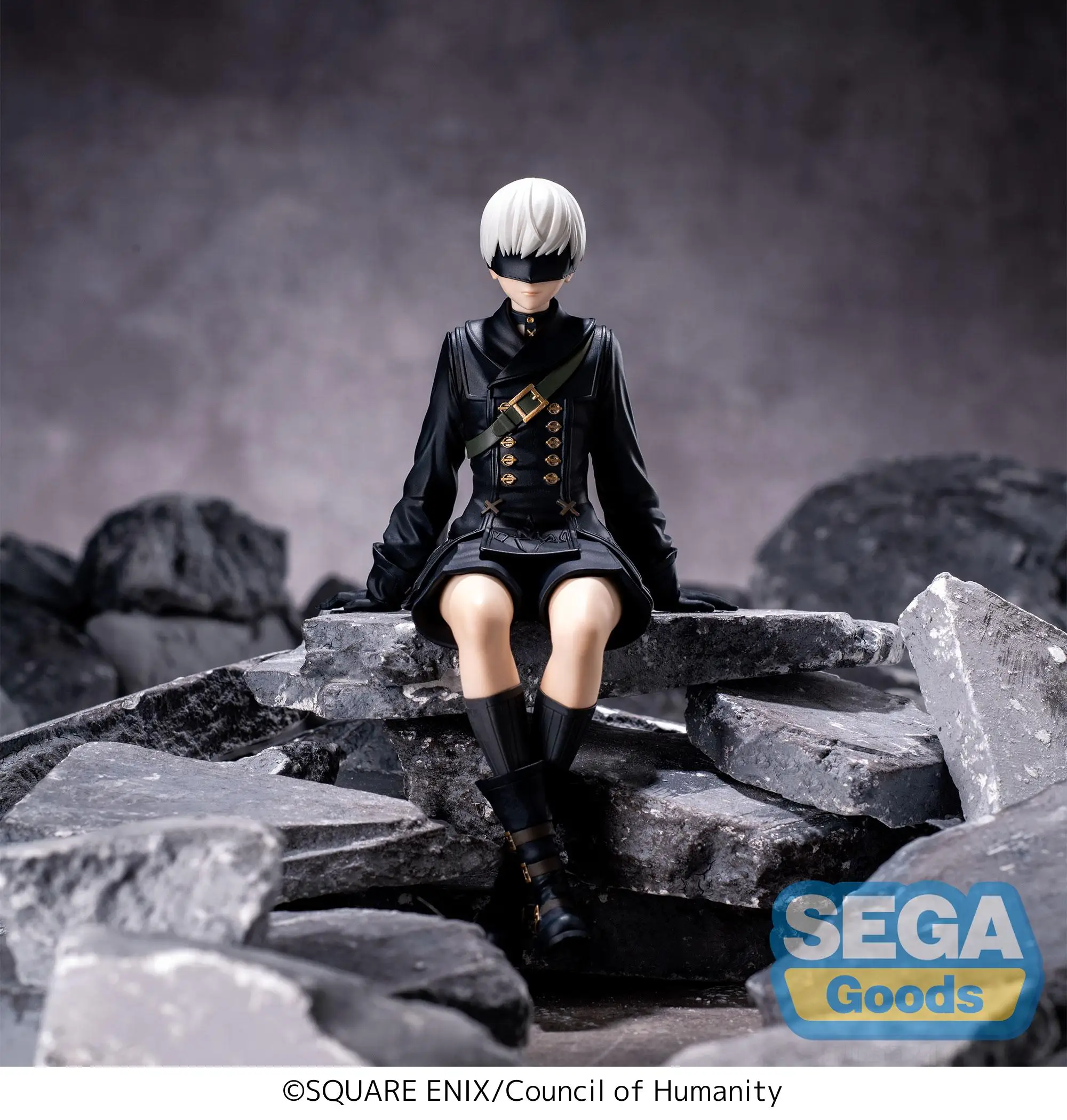 Sega Original NIER CHOCONOSE FIGURE 9S Pvc Action Figures Anime Figurine Toys Model Gift