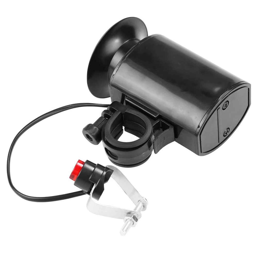 Super Loud Bike Electric Horn 6 Sound Loud Bicycle Bell  Siren Alarm Speaker Bike Electric Horn